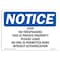 Signmission OSHA Notice Sign, 5" Height, 7" Width, Stop No Trespassing This Is Private Property Sign, Landscape OS-NS-D-57-L-18482 - alternate 1